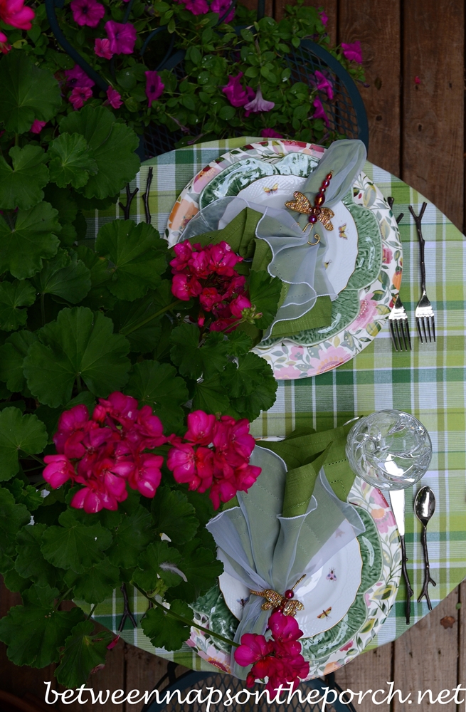 A Romantic Dinner for Two Amid the Flowers