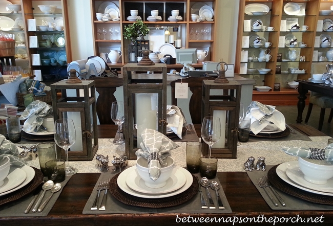Pottery Barn Table Settings Tablescapes for Fall and Halloween
