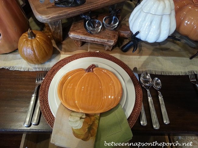 Pottery Barn Table Settings Tablescapes for Fall and Halloween