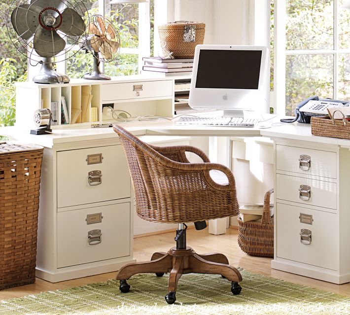 The Office Layout And A Laser Printer Scanner Copier For