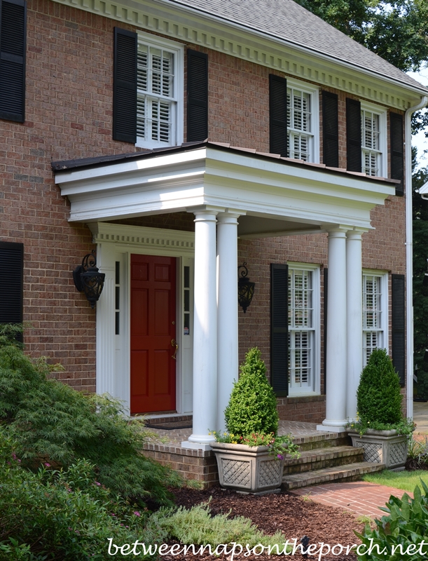 Boxwood Topiaries for a Traditional Home