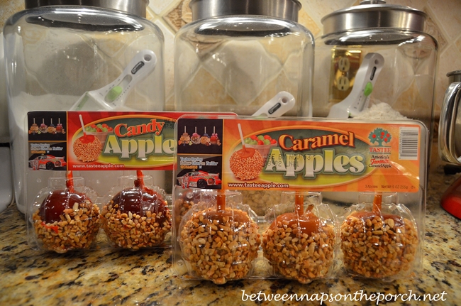 Candy and Caramel Apples