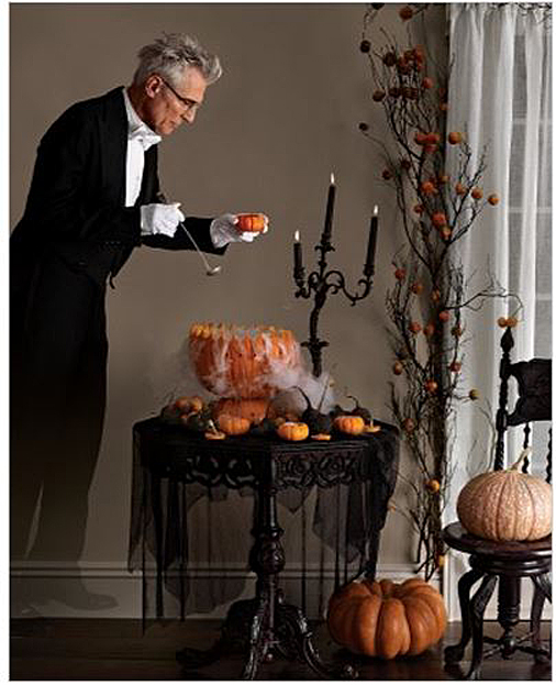 Martha Stewart---Love the candelabra