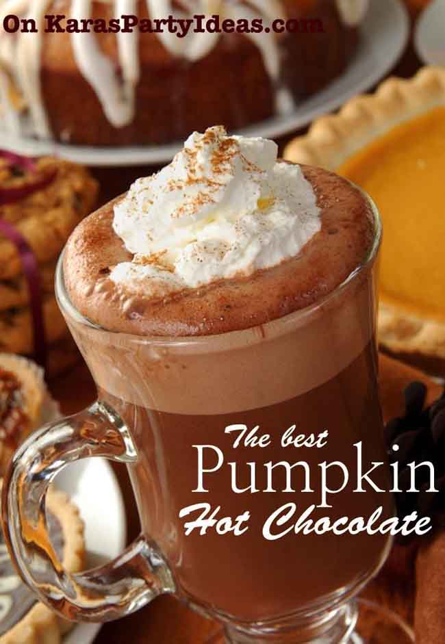 Pumpkin Hot Chocolate