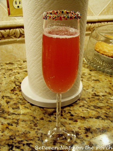 Champagne Punch for New Year's Eve