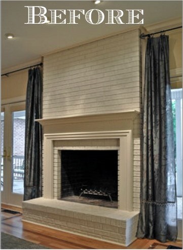 Mantel Makeover Between Naps, Redoing Your Fireplace Mantel