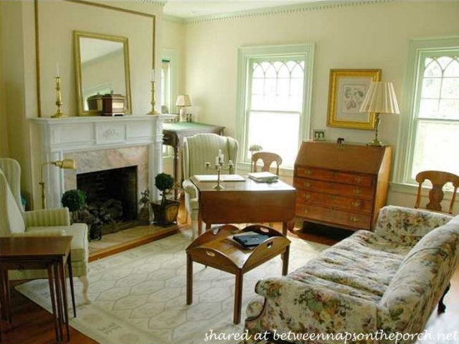 Living Room, Oak Hall Estate