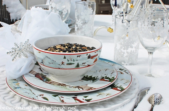 Table Setting for the Birds