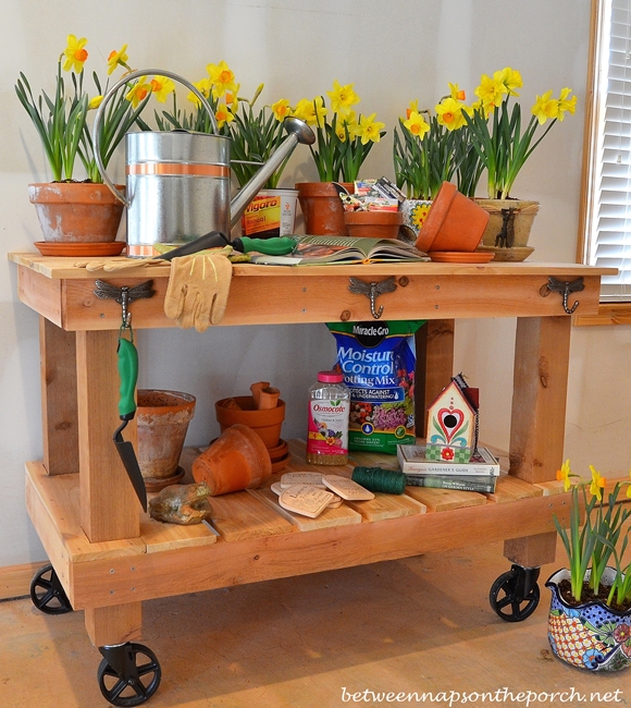 Build a Potting Bench DIY Tutorial