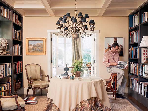 Dining Room Used As A Library 05