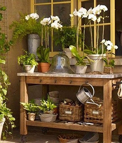 Build A Potting Table Great For Parties Too Between Naps On