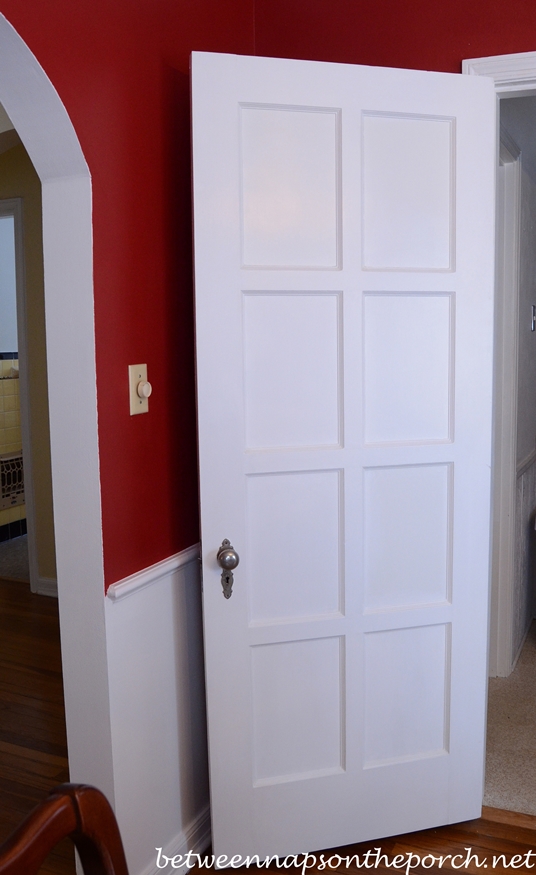 Antique Paneled Interior Door