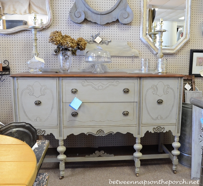 French Gray Sideboard