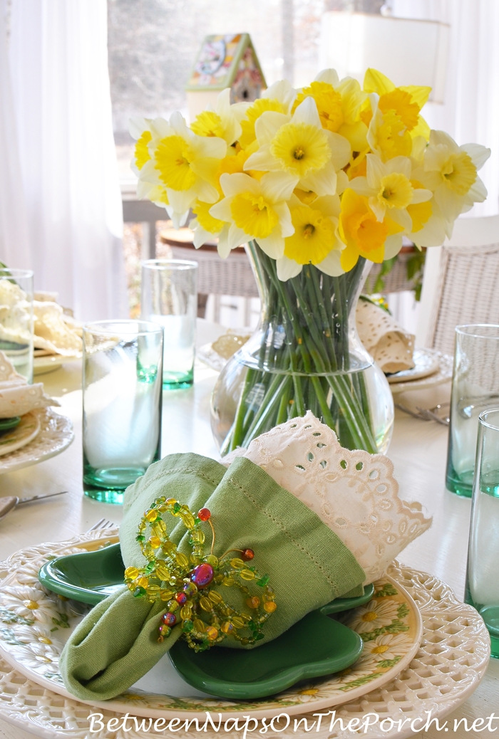 St. Patrick's Day Table for Spring