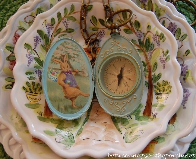Easter Bunny's Magic Compass, An Easter Tablescape 