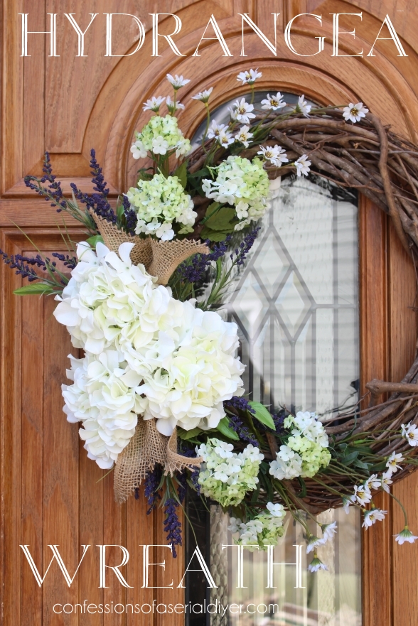 Make a Hydrangea Wreath for Spring 2