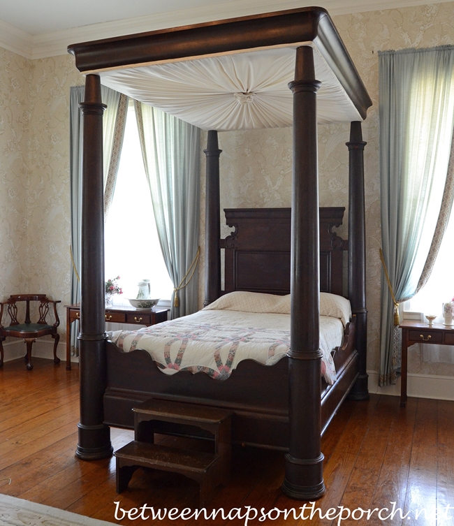 Canopy Bed, Greenwood Plantation in St. Francisville, Louisiana