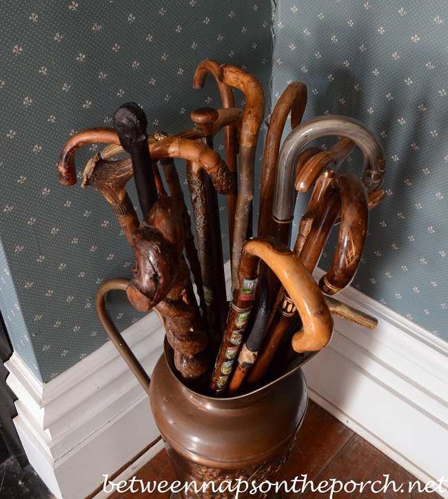 Greenwood Plantation Cane Collection in Study, Louisiana