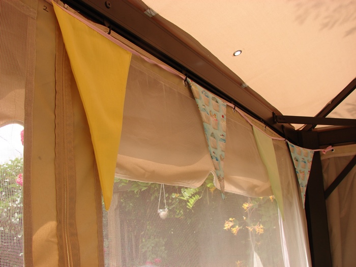 Decorative Bunting For Outdoor Tent