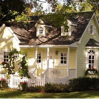 Yellow Storybook Cottage