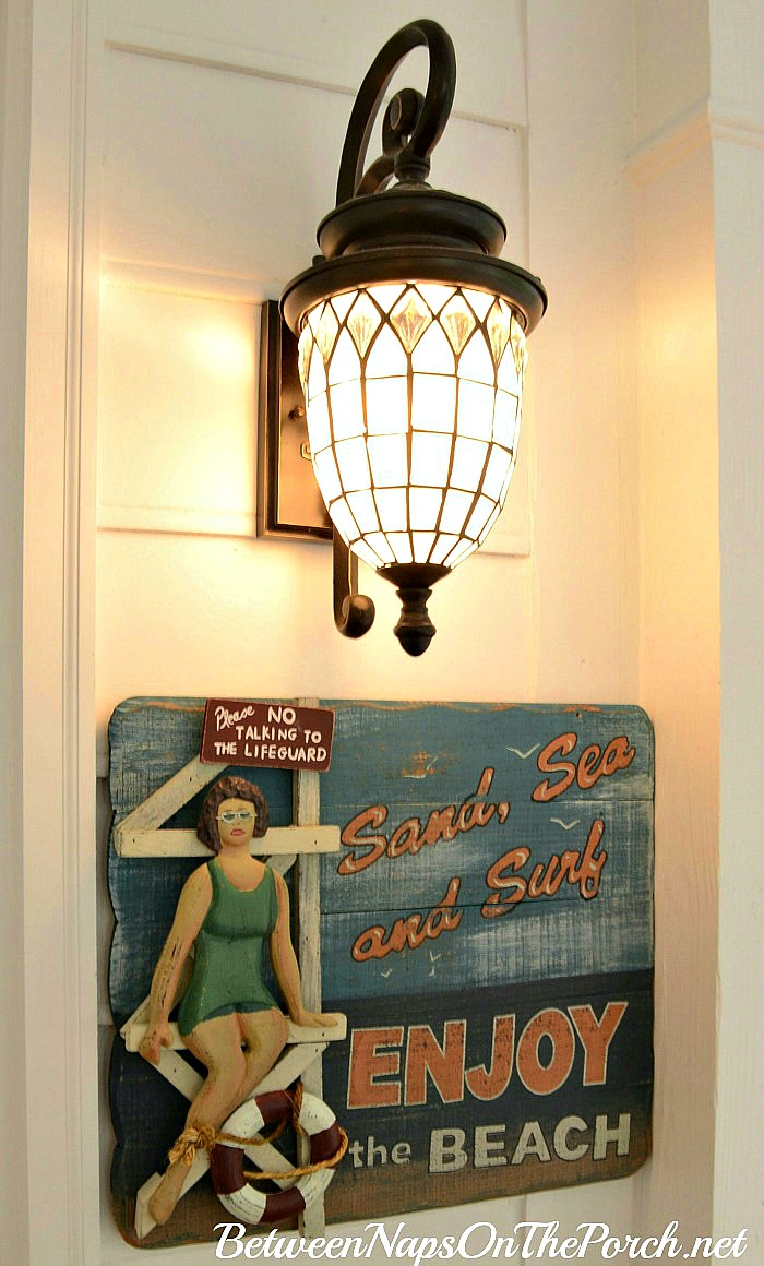 Beach Sign for a Screened Porch or Beach House 