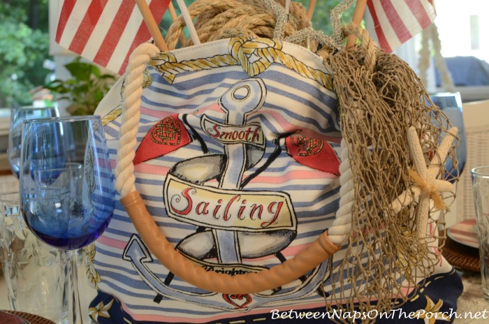 Nautical Tote Bag