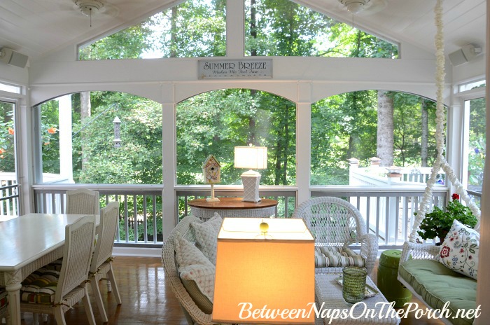 Screened Porch After Painting