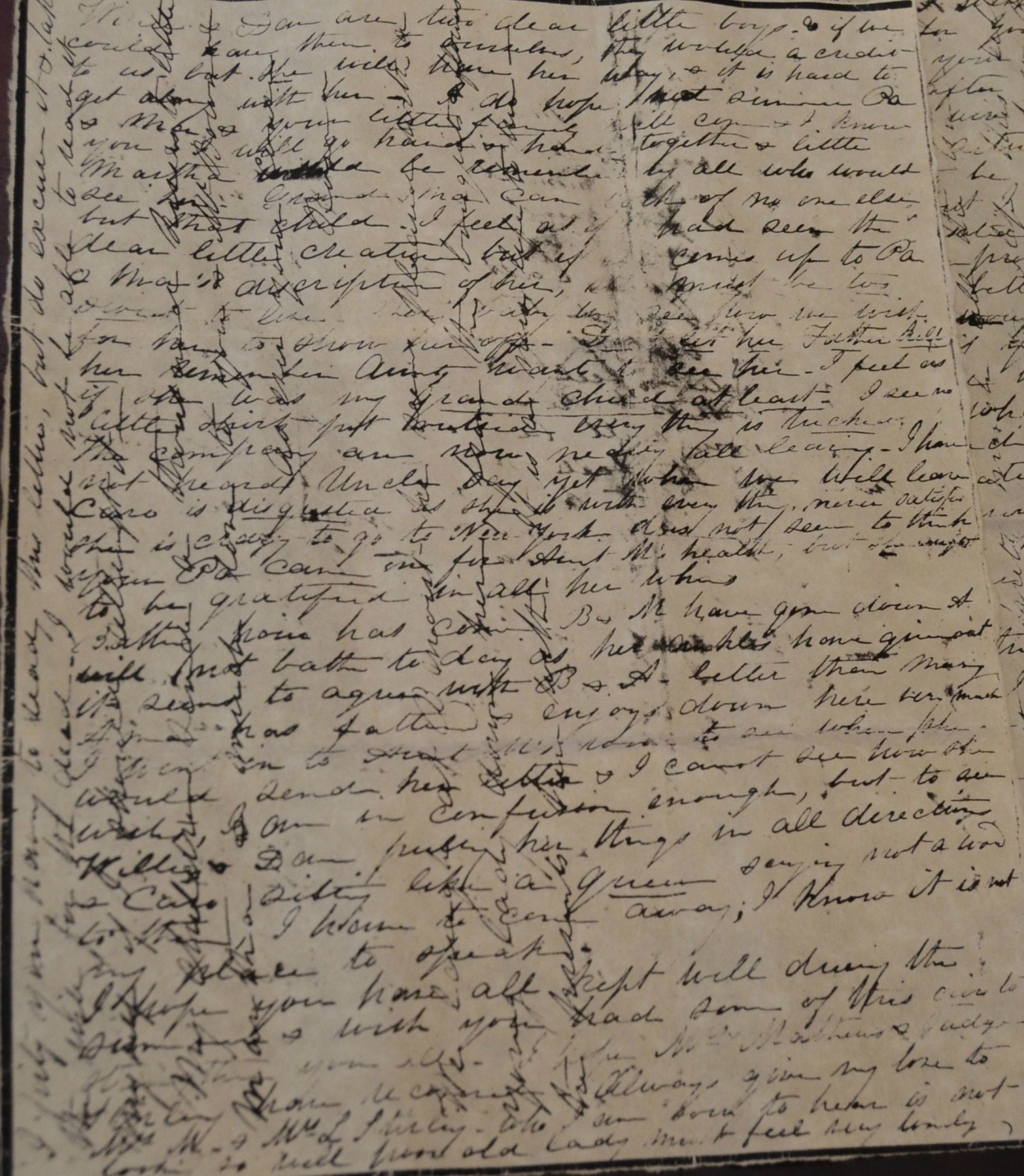 Rosedown Plantation Notes in Butler's Pantry, St. Francisville, LA