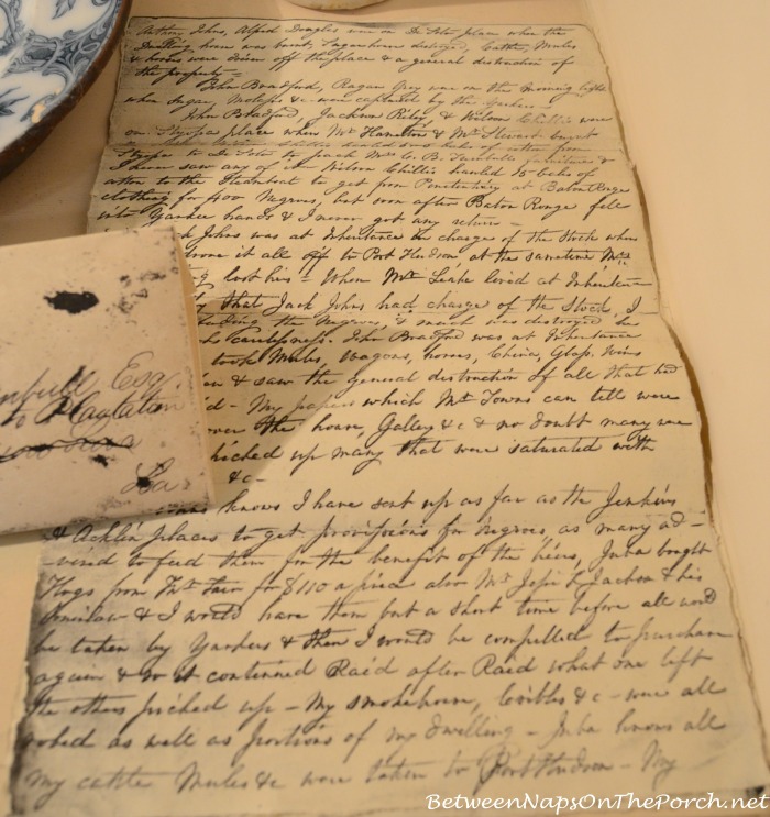 Rosedown Plantation Writings