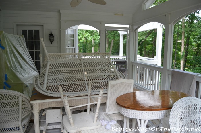 Screened Porch Prepared For Pressure Washing & Painting_wm