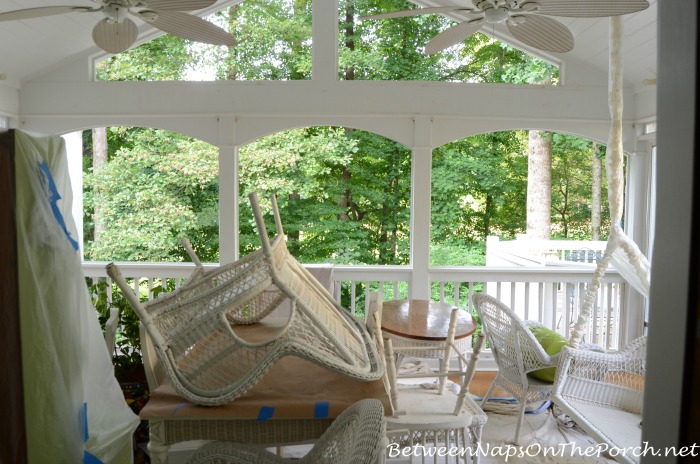 Screened-in Porch Prepared For Painting_wm