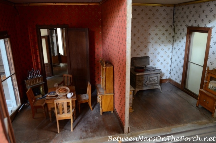 Antique Dollhouse in Frances Parkinson Keyes Studio