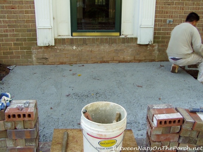 Build a Foundation for Small Front Porch