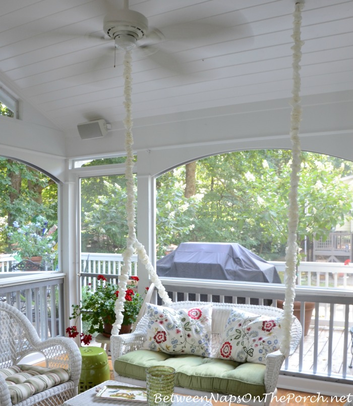 Cover Chains On Porch Swing