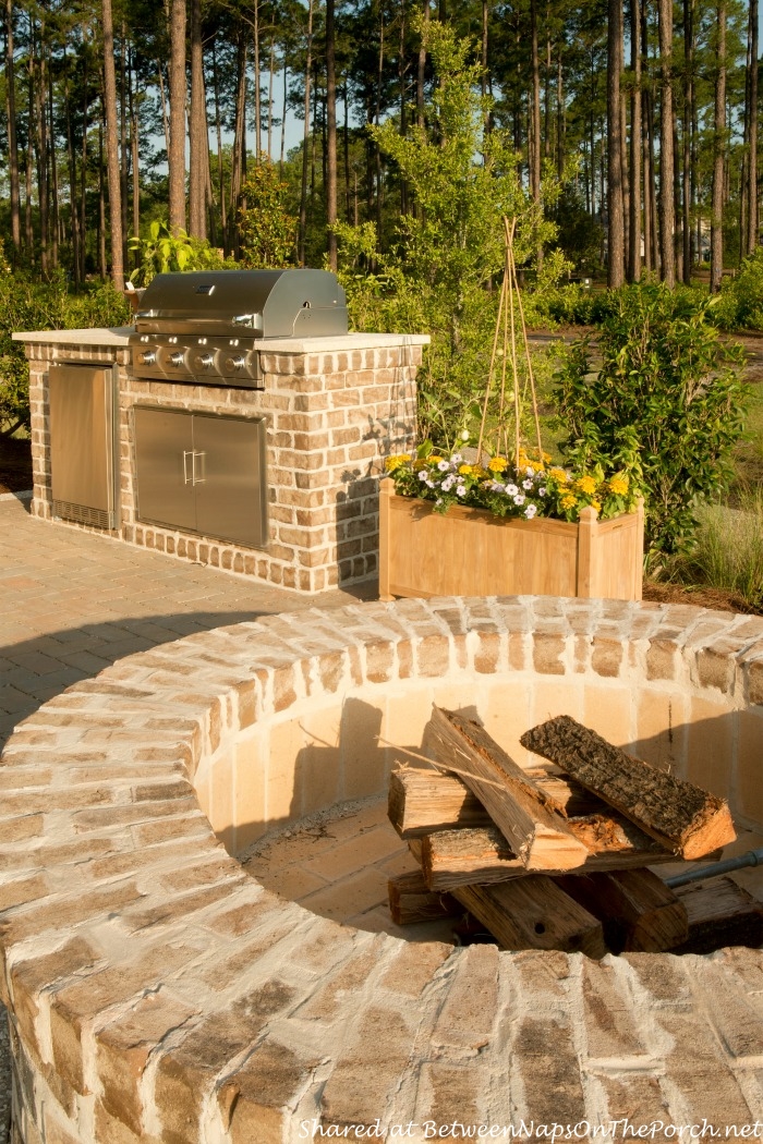 Southern Living Idea House Fire Pit-Palmetto SC