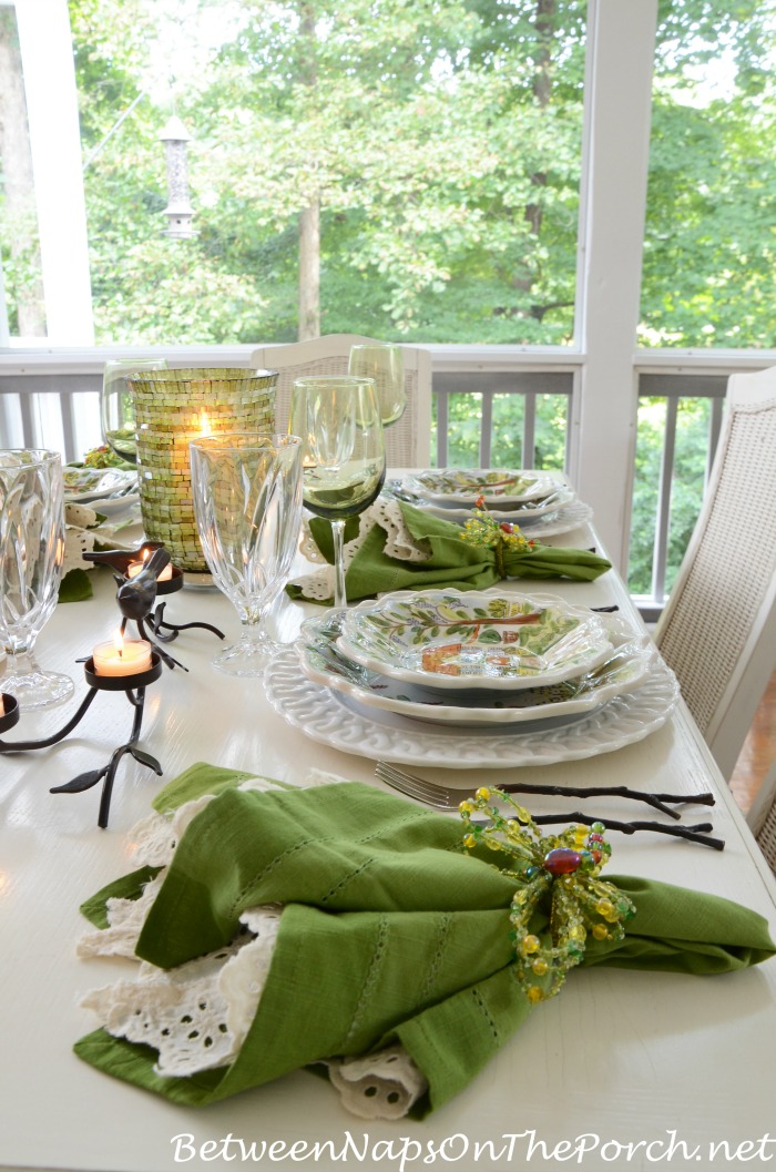 Spring Summer Table Setting