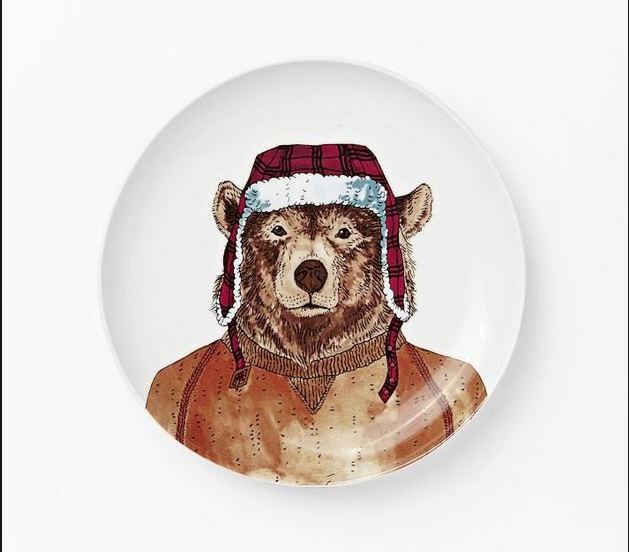 Dapper Bear Plate