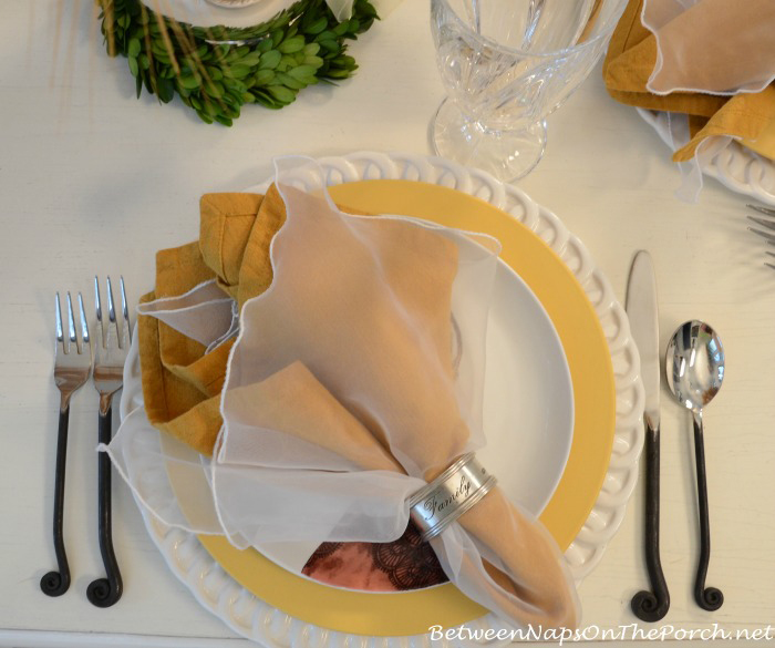 Whimsical Table Setting With Gourmet Settings Treble Clef Flatware_wm