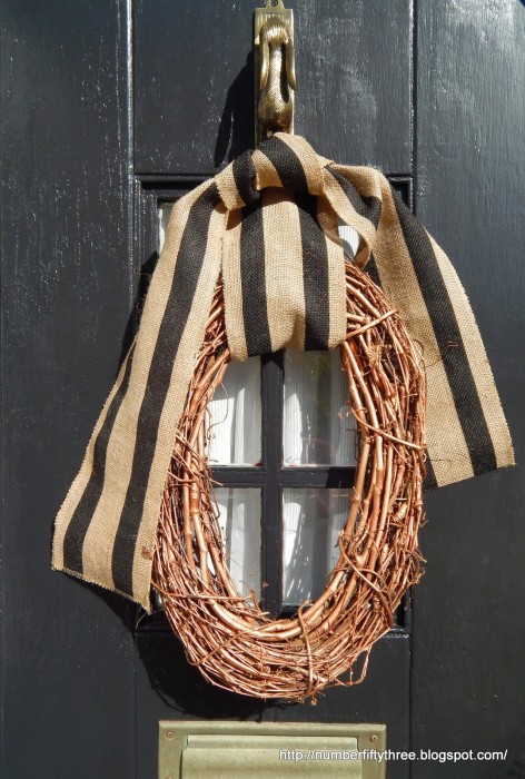 DIY Copper Wreath from Number Fifty Three