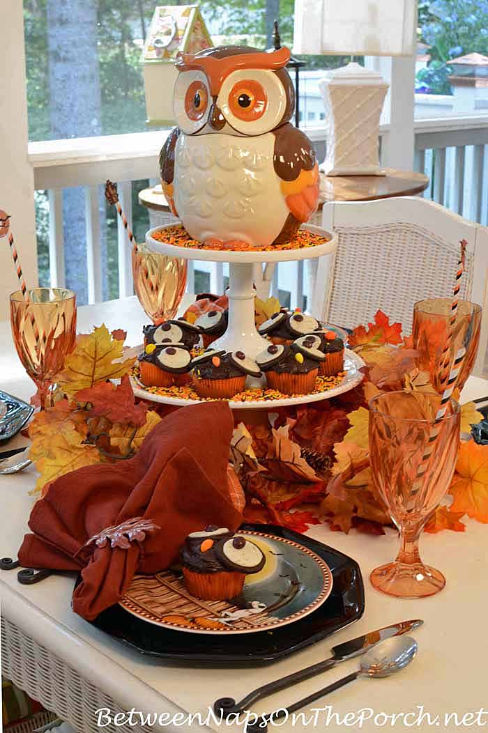 halloween-table-setting-david-carter-brown-pumpkin-hollow-plates