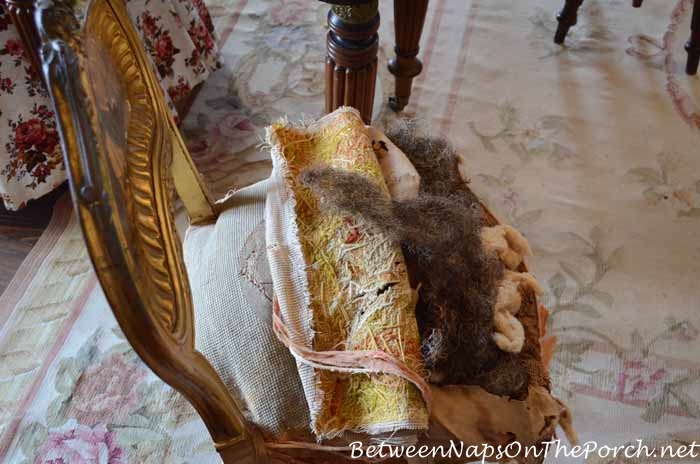 Nottoway Plantation Chair Stuffed With Horsehair