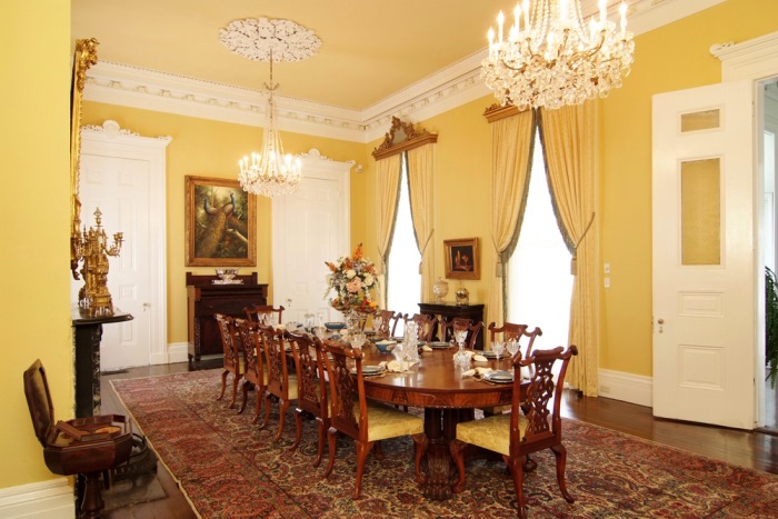 Nottoway Plantation Dining Room