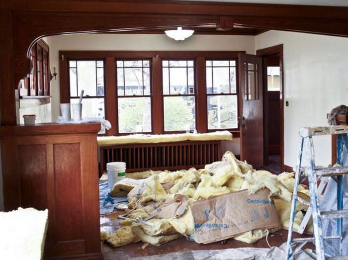 Rehab Addict Nicole Curtis Bungalow Living Room Makeover Before