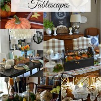 Five Fabulous Fall Tablescapes via Between Naps on the Porch