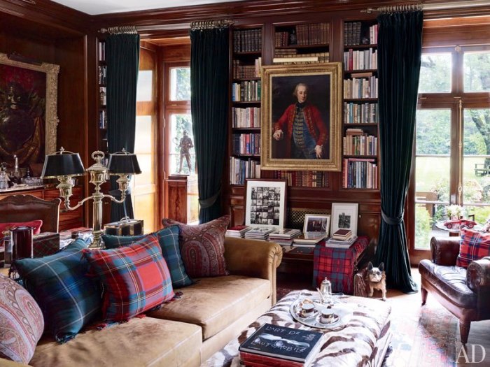 ralph lauren decorated rooms