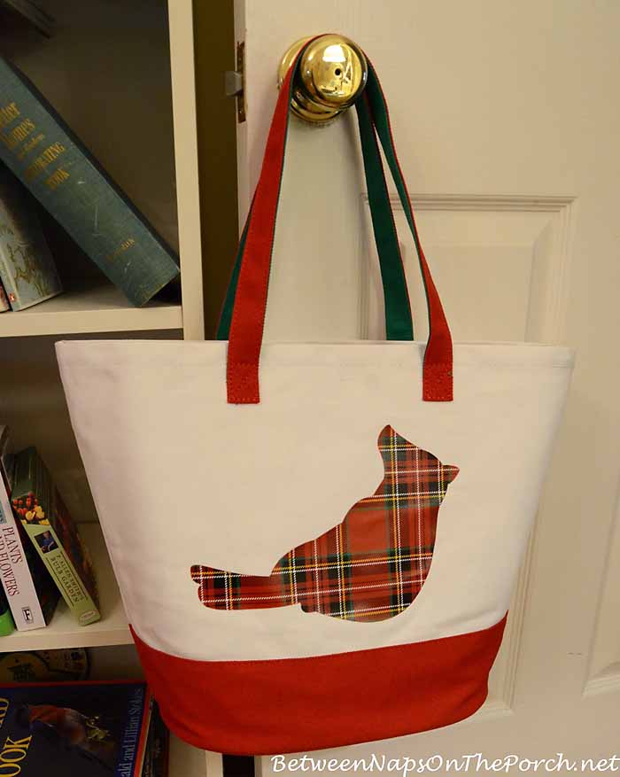 Tartan Cardinal Book Bag From Barnes and Noble