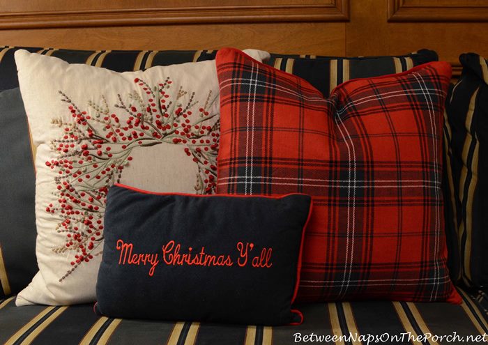 Tartan Christmas Pillows