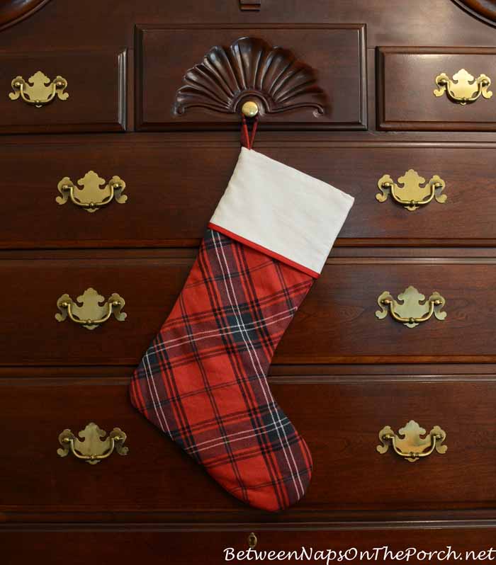 Tartan Christmas Stocking