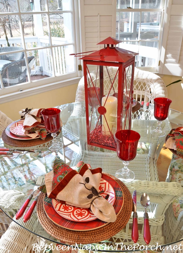 Valentine's Day Table With Masculine Feel