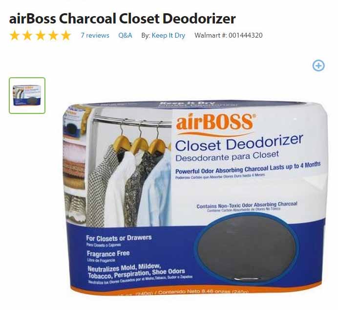 Closet Deodorizer